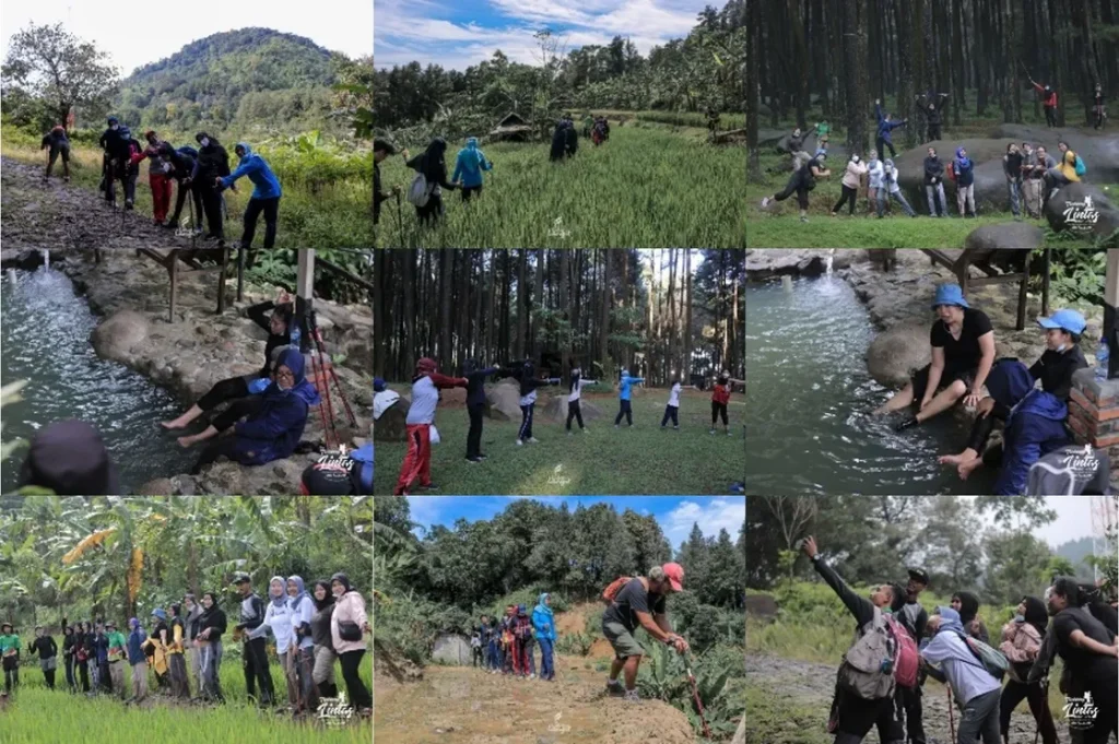 Air Panas Kawah Merah Gunung Pancar